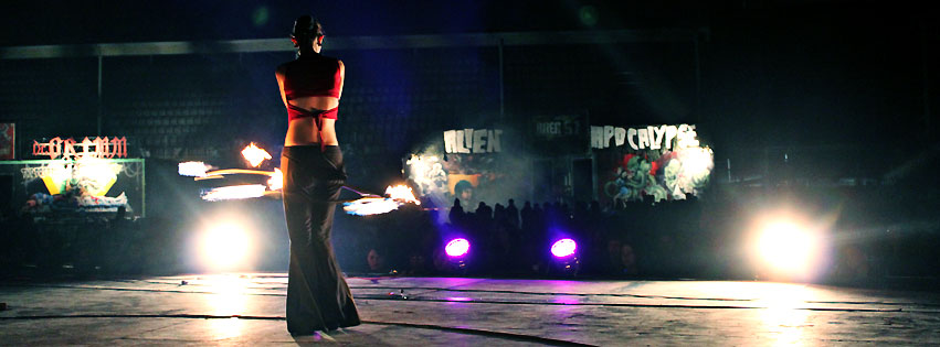 Screamfest Fire Dancer
